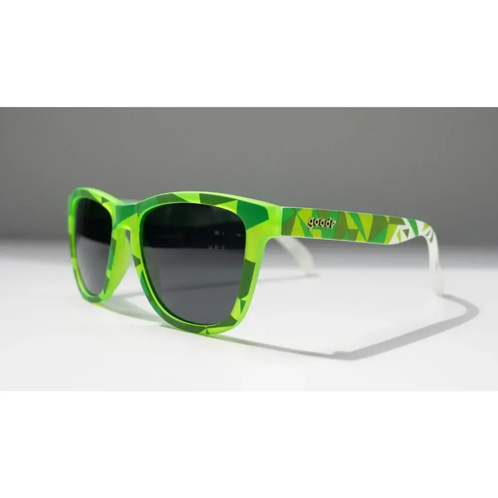 Goodr OG OCRWC Black/Green Polarized Sunglasses G00143-OG-BK1-NR - Picture 5 of 12